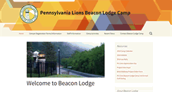 Desktop Screenshot of beaconlodge.com